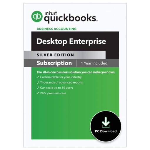 QuickBooks Desktop Enterprise 2023 – 1 User 1 Year